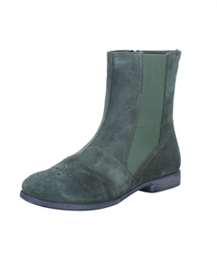 Ботинки женские челси Chelseaboots Agrat высокие однотонные оливковый Think