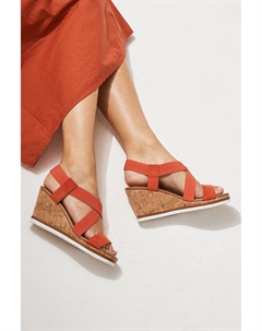 Туфли на гибкой танкетке Forever Comfort, оранжевый Next