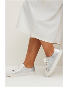 Холщовые бейсбольные кроссовки, серебряный Next