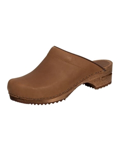 Сабо Clogs, коричневый Sanita