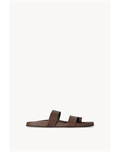 Сандалии Хью из кожи, коричневый The row