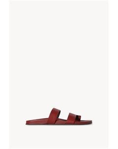 Сандалии Хью из кожи, оранжевый The row