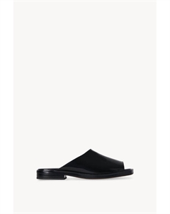 Мюли Emi из кожи, черный The row