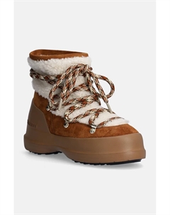 MB LUNA BOOT SHEARLING замшевые зимние ботинки, коричневый Moon boot