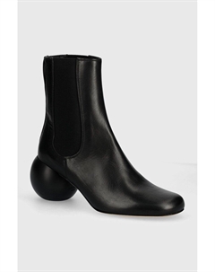 Кожаные ботинки челси ESTE, черный Weekend max mara