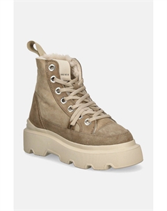 Замшевые туфли Matilda Shearling, бежевый Inuikii