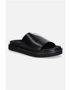 Шлепанцы FLAT MOLDED SANDAL SLIDE, черный Calvin klein jeans