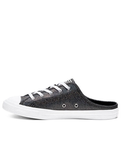 Тапочки chuck taylor all star dainty mule metal black pedal casual canvas shoes, черный Converse
