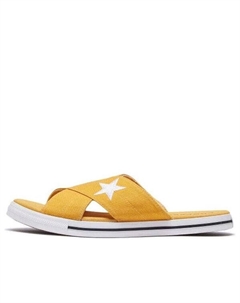 Тапочки one star slide 'sunflower', желтый Converse