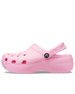 Тапочки classic platform clog 'flamingo', розовый Crocs