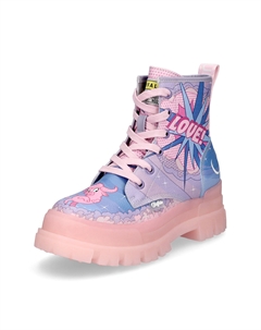 Ботильоны Schnürboot, розовый Buffalo