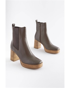 Ботильоны на платформе Forever Comfort, коричневый Next