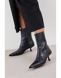 Ботильоны Forever Comfort с острым носком, черный Next