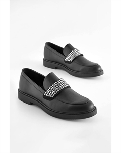 Лоферы Forever Comfort с заклепками, черный Next