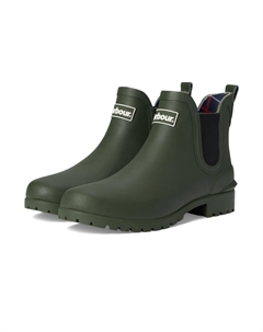 Ботинки женские Nimbus резиновые короткие, оливковый Barbour