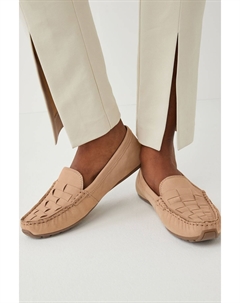 Туфли из плетеной кожи Forever Comfort, коричневый Next