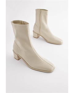 Ботильоны Forever Comfort с гибким верхом, бежевый Next