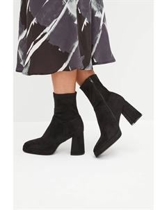 Ботильоны Forever Comfort с гибким верхом на платформе, черный Next