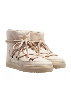 Ботинки женские зимние со шнуровкой, бежевый Inuikii