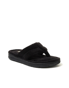 Тапочки Wrenley — женские, черные Dearfoams