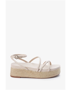 Эспадрильи Forever Comfort на платформе, белый Next