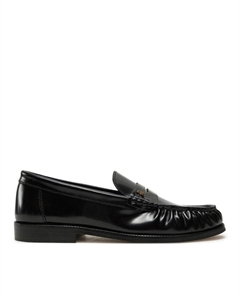 Мокасины Loafer Abrasivato Leather FW0FW08617, черный Tommy hilfiger