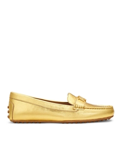 Мокасины 802959222001, золотой Lauren ralph lauren