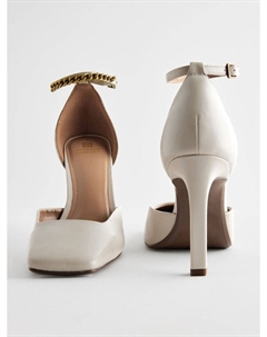 Туфли на высоком каблуке Pumps Forever Comfort, бежевый Next