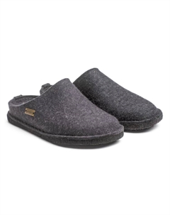 Мюли Clog Flair Soft Wollfilz, цвет graphit Haflinger