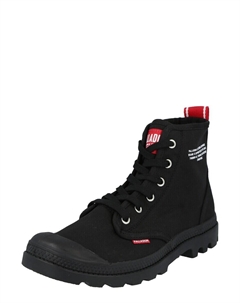 Ботильоны на шнуровке Lace-Up Boots, черный Palladium