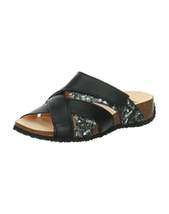 Мюли Tieffußbett Pantolette MIZZI DAMEN, цвет Schwarz/Kombi Think