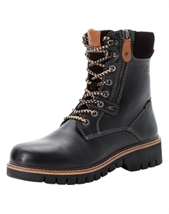 Ботинки на шнуровке Lace-Up Boots, черный Camel active