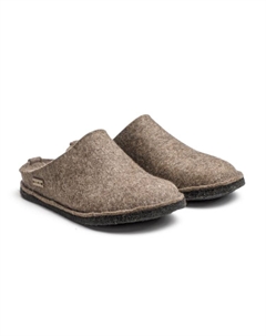 Мюли Clog Flair Soft Wollfilz, цвет Torf Haflinger