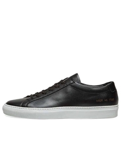 Кроссовки achilles low 'black white sole', черный Common projects