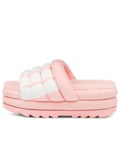 Тапочки maxi slide logo 'pink scallop', розовый Ugg