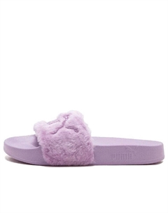 Тапочки fenty x fur slide 'orchid bloom', розовый Puma