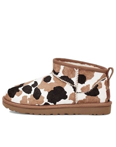Кроссовки classic ultra mini 'cow print', мультиколор Ugg