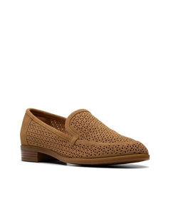 Мокасины Trish Cove, бежевые Clarks