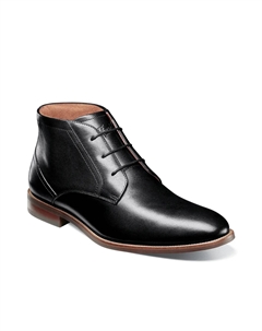 Ботинки-чукка Rucci Plain Toe, черные Florsheim