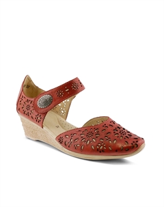 Туфли на танкетке Nougat, красный Spring step