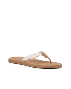 Шлепанцы Gianna, кремово-белые Roxy