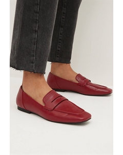 Мокасины Forever Comfort с квадратным носком, красный Next