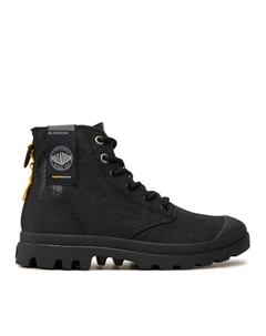 Ботильоны на шнуровке, черный Palladium