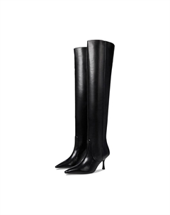 Ботинки Naomi 75 Tall Boot, черный Stuart weitzman