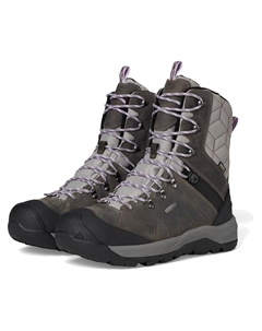 Ботинки Revel 4 High Polar Insulated Waterproof, цвет Steel Grey/Orchid Petal Keen