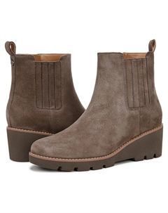 Ботинки Aria Booties, цвет Stone Grey Waxed Suede Vionic