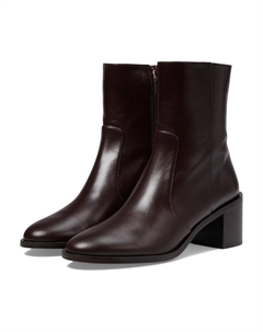 Ботинки Esme Zip Bootie, темно-корчневый Stuart weitzman