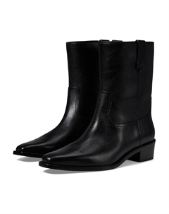 Ботинки 45 mm City Western Ankle Boots, цвет Perfect Black Tory burch