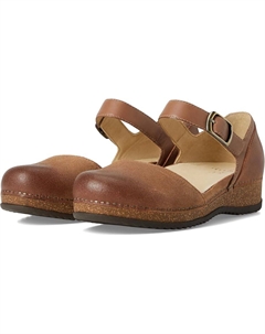 Туфли на плоской подошве Mae, желто-коричневый Dansko