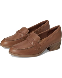 Лоферы Charlten Echo, цвет Dark Sand Leather Clarks